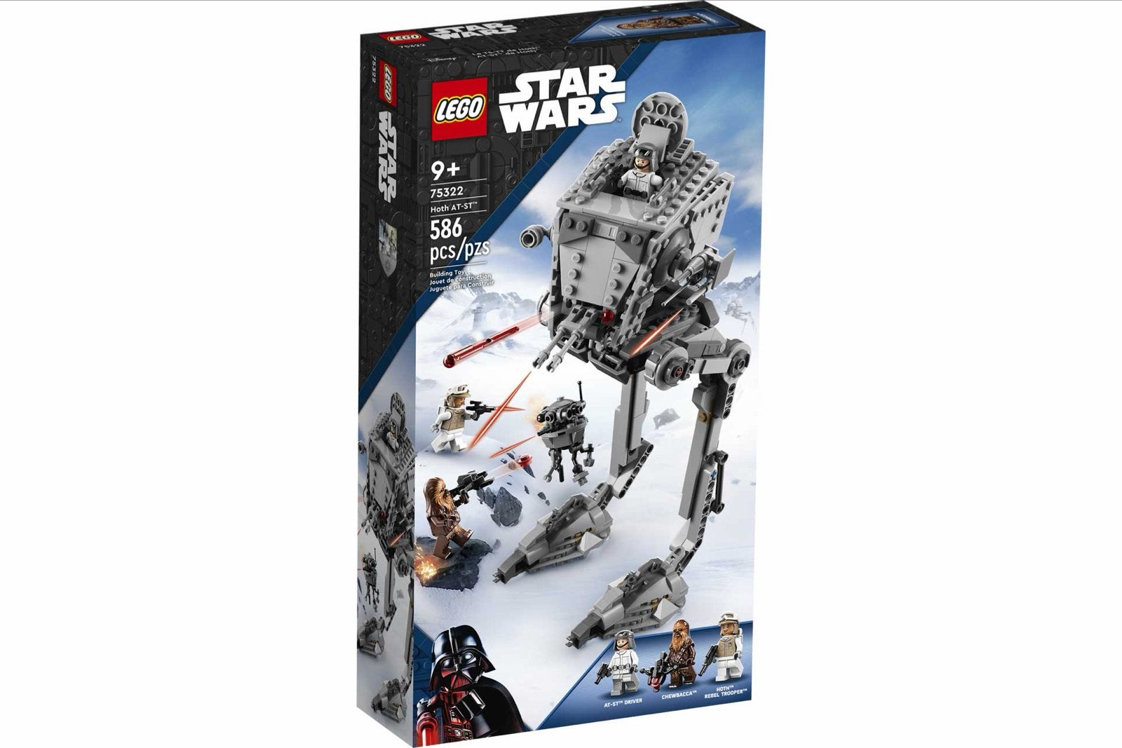 LEGO Star Wars Hoth AT-ST 75322 - Nieuw in doos, Ophalen of Verzenden, Nieuw
