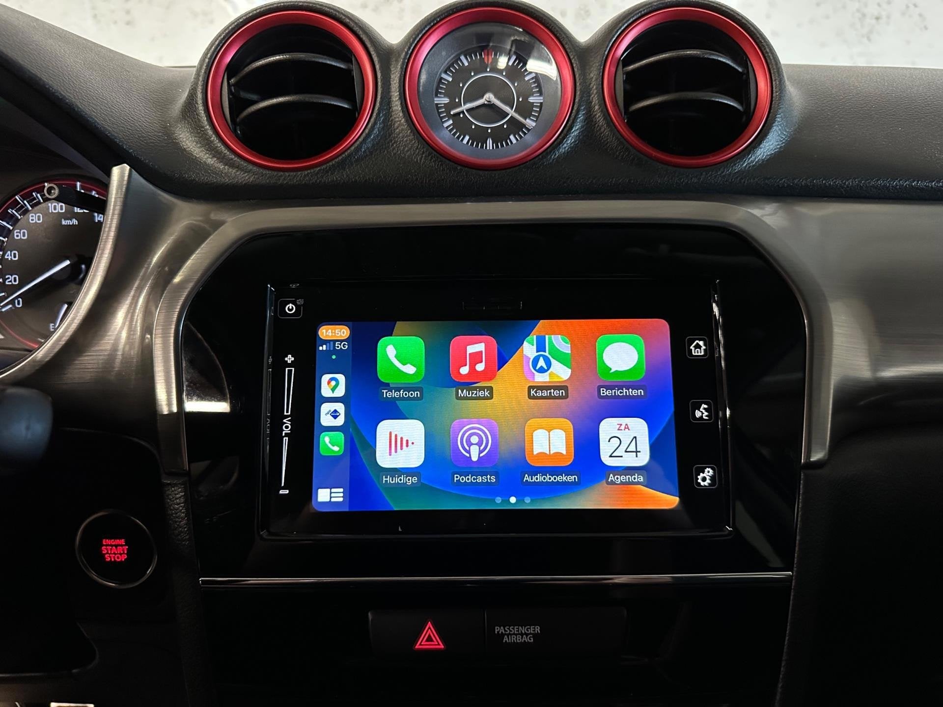 Suzuki Vitara 1.4 S Allgrip Automaat|Navi|Camera|Carplay|Led, Auto's, Automaat, Automatische klimaatregeling, Gebruikt, Zwart