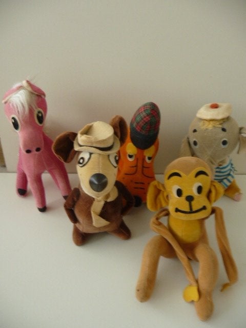 5 R.Dakin Dream Pet knuffels - 60-jaren, Ophalen of Verzenden