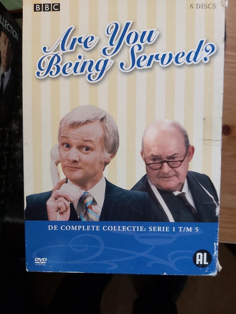 are you being served compleet 1 t/m. 5, Cd's en Dvd's, Engels, Alle leeftijden, Nederlands, Ophalen of Verzenden