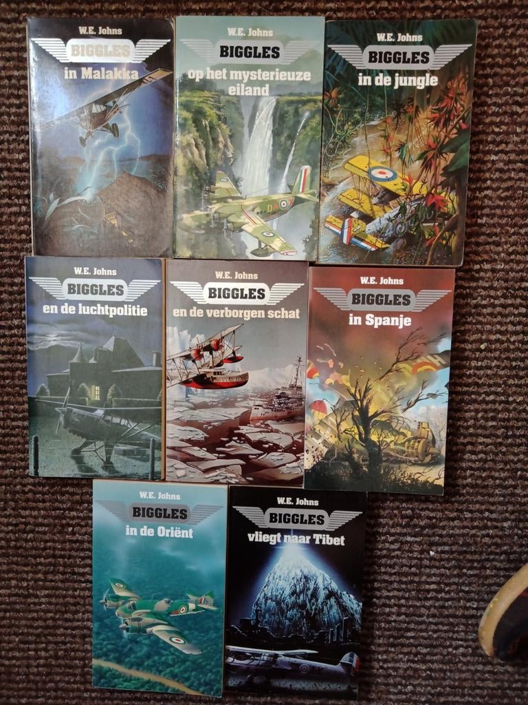 Biggles, Ophalen, Gelezen, W.E. Johns