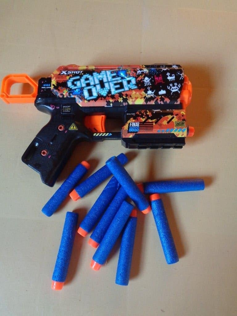 NERF  pistolen, Kinderen en Baby's, Ophalen of Verzenden, Zo goed als nieuw