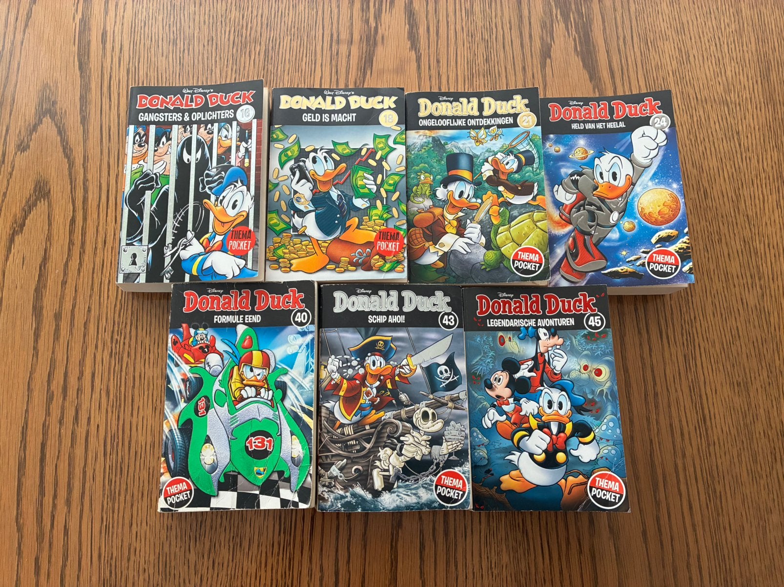 Donald duck thema pockets, Ophalen of Verzenden, Gebruikt