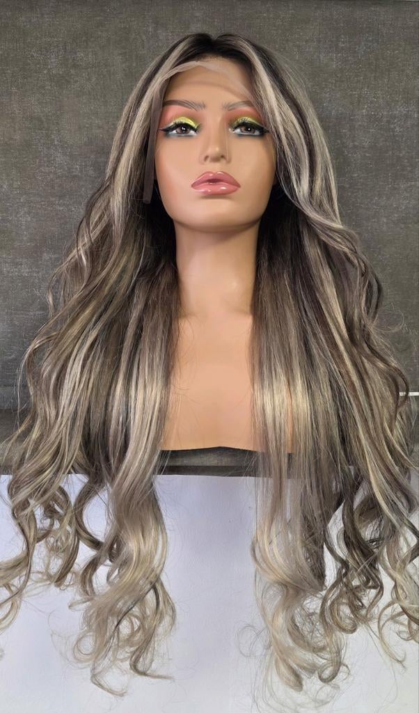 Lace wig echt haar, Ophalen of Verzenden, Nieuw, Pruik of Haarverlenging