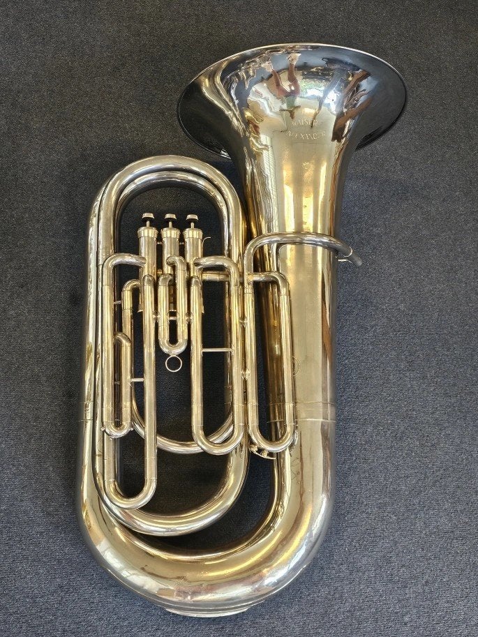 Kaiser F. Alexander / Schenkelaars 4/4 BBb Tuba, Muziek en Instrumenten, Ophalen, Gebruikt, Bes-tuba