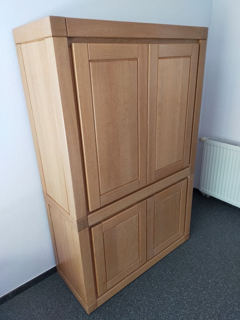 Eiken kast, Huis en Inrichting, Ophalen, Gebruikt, Landelijk/rustiek/strak