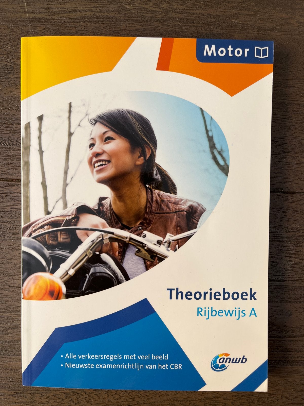 ANWB Theorieboek Rijbewijs A - Motor, Ophalen of Verzenden, Zo goed als nieuw, Algemeen