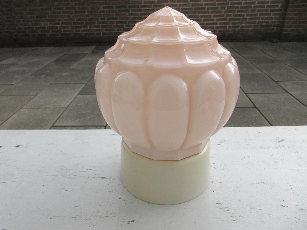 Vintage Art Deco plafondlamp, Ophalen of Verzenden