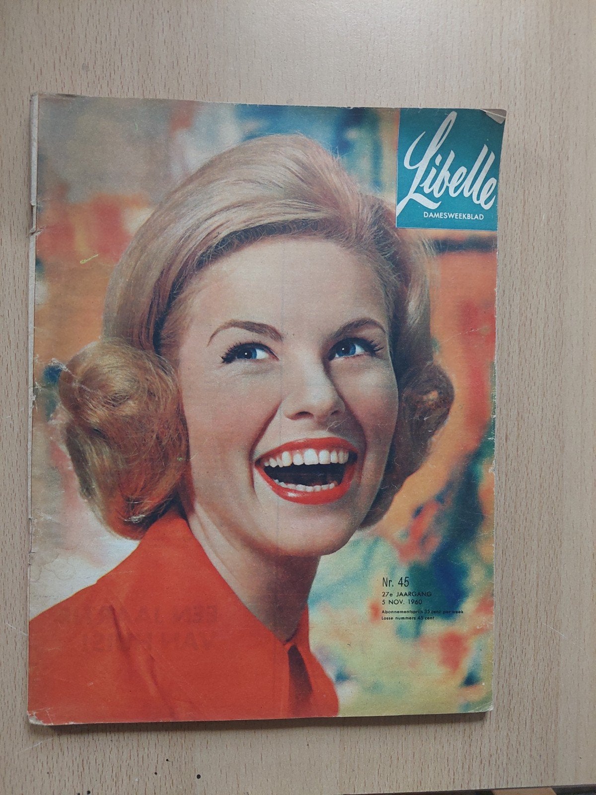 Libelle Damesweekblad - Nr. 45, 5 november 1960, Ophalen of Verzenden, Gelezen, Damesbladen