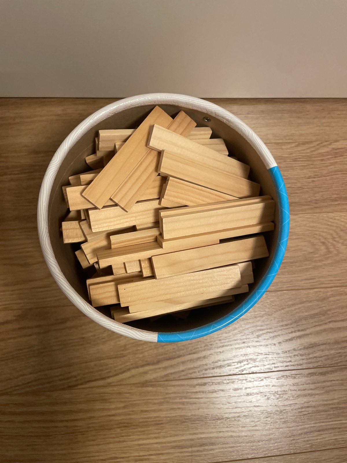 Mini Matters Houten Bouwblokken - 200 stuks, Kinderen en Baby's, Ophalen of Verzenden, Zo goed als nieuw, Overige merken