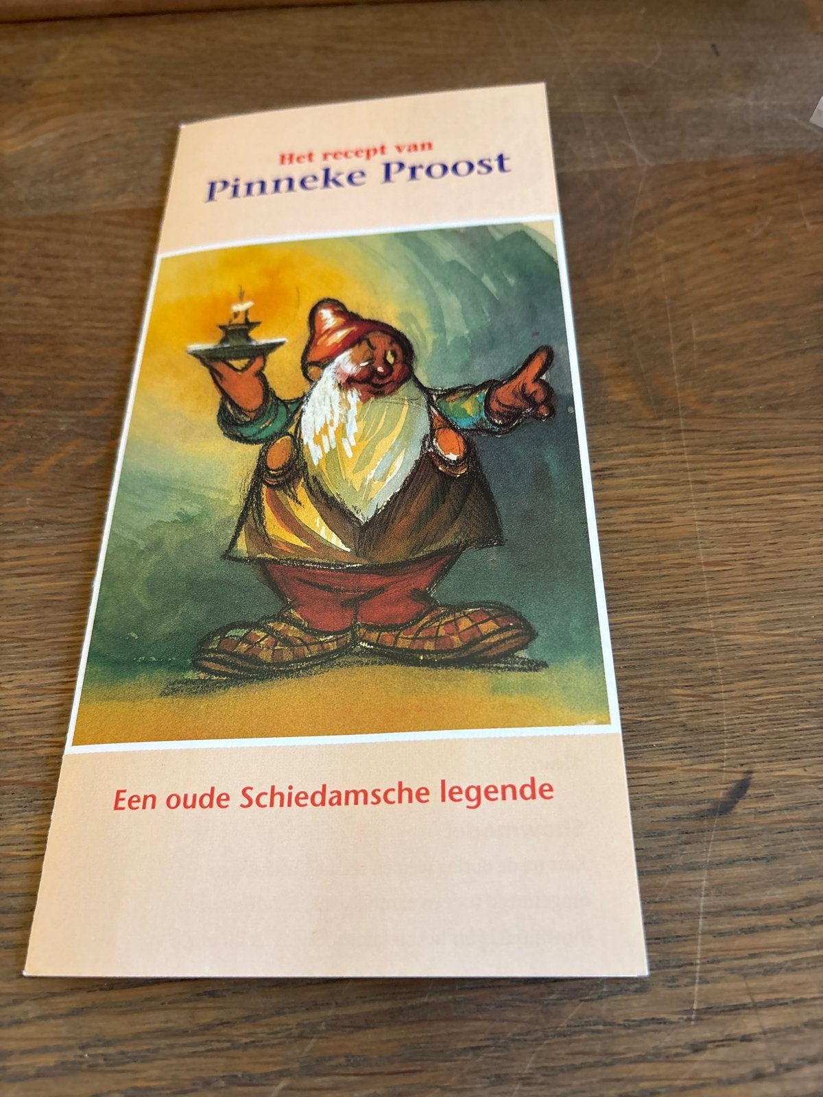 Het recept van Pinneke Proost - Een oude Schiedamse legende, Ophalen of Verzenden, Zo goed als nieuw