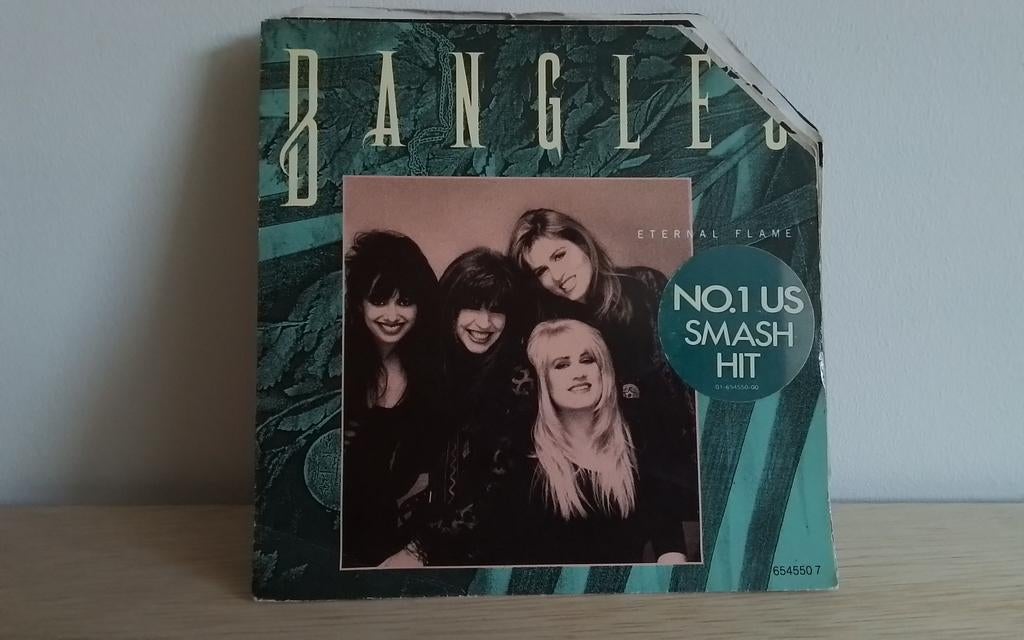 Bangles - eternal flame, Cd's en Dvd's, Vinyl Singles, Ophalen of Verzenden, Gebruikt, Pop