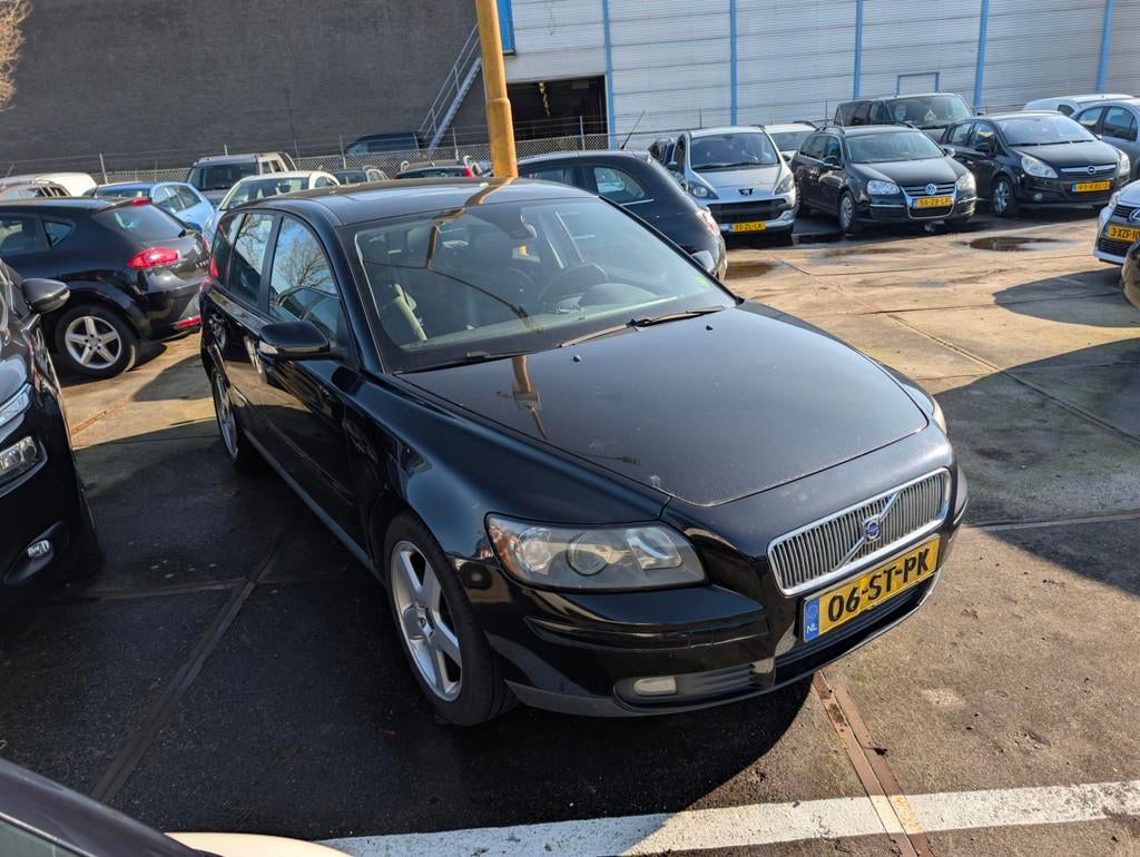 Volvo V50 1.8 Edition II, Auto's, Volvo, Voorwielaandrijving, Zwart, 4 cilinders, Zwart