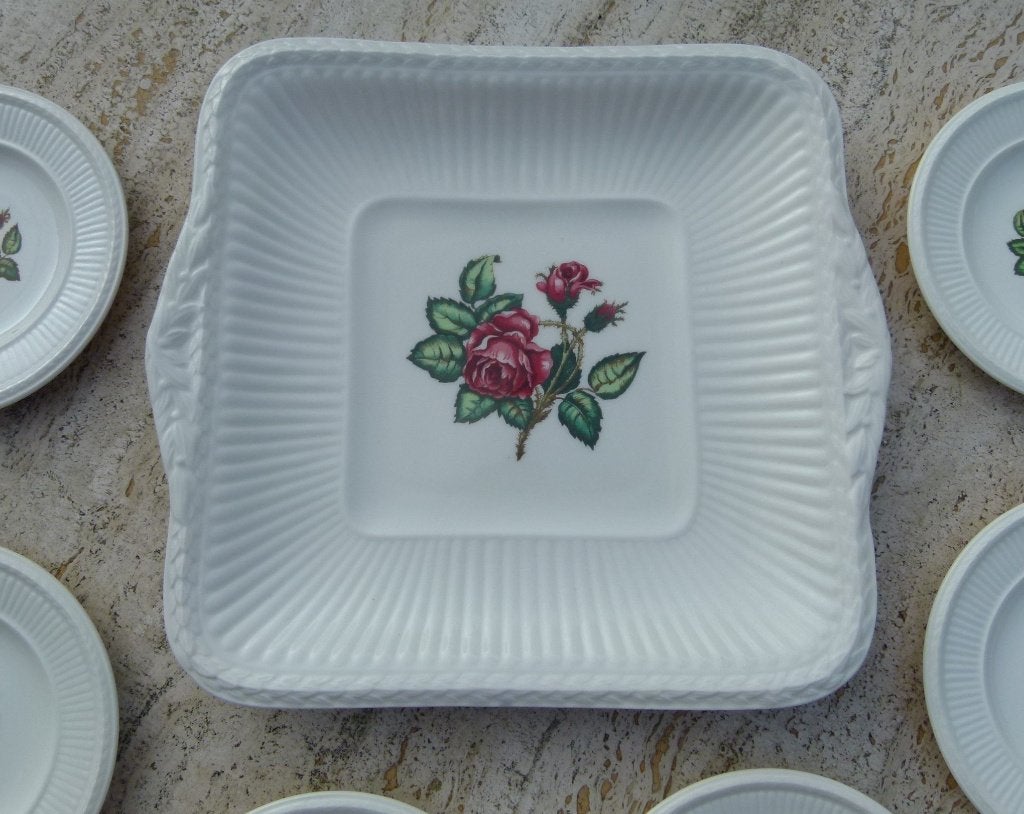 Wedgwood Moss Rose Servies Super Engelse Rozen, Klassiek, Nieuw, Ophalen of Verzenden, Wedgwood
