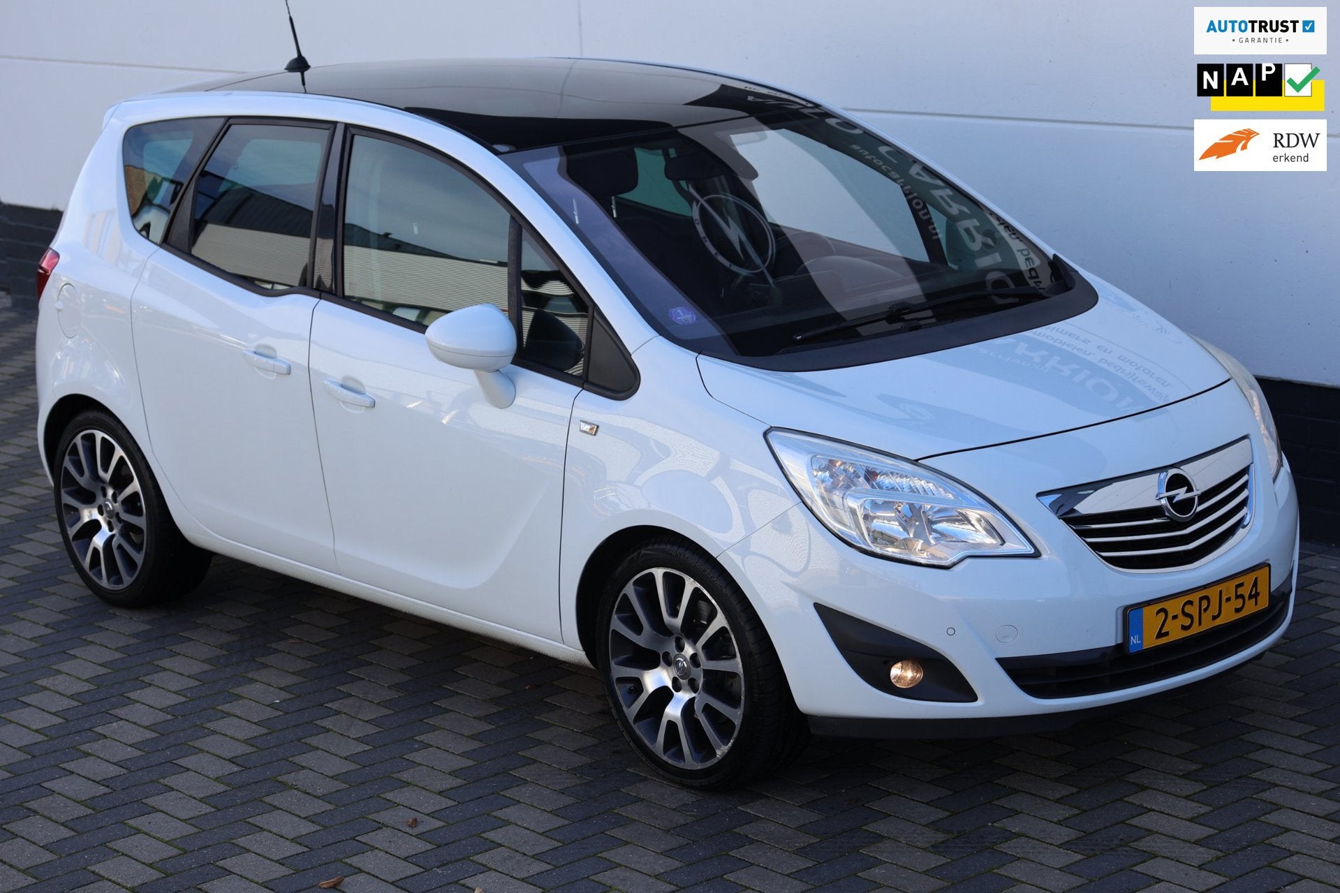 Opel Meriva 1.4 Turbo Pano FlexFix Leder Goed Onderhoud NAP, Auto's, Voorwielaandrijving, Euro 5, Gebruikt, Zwart