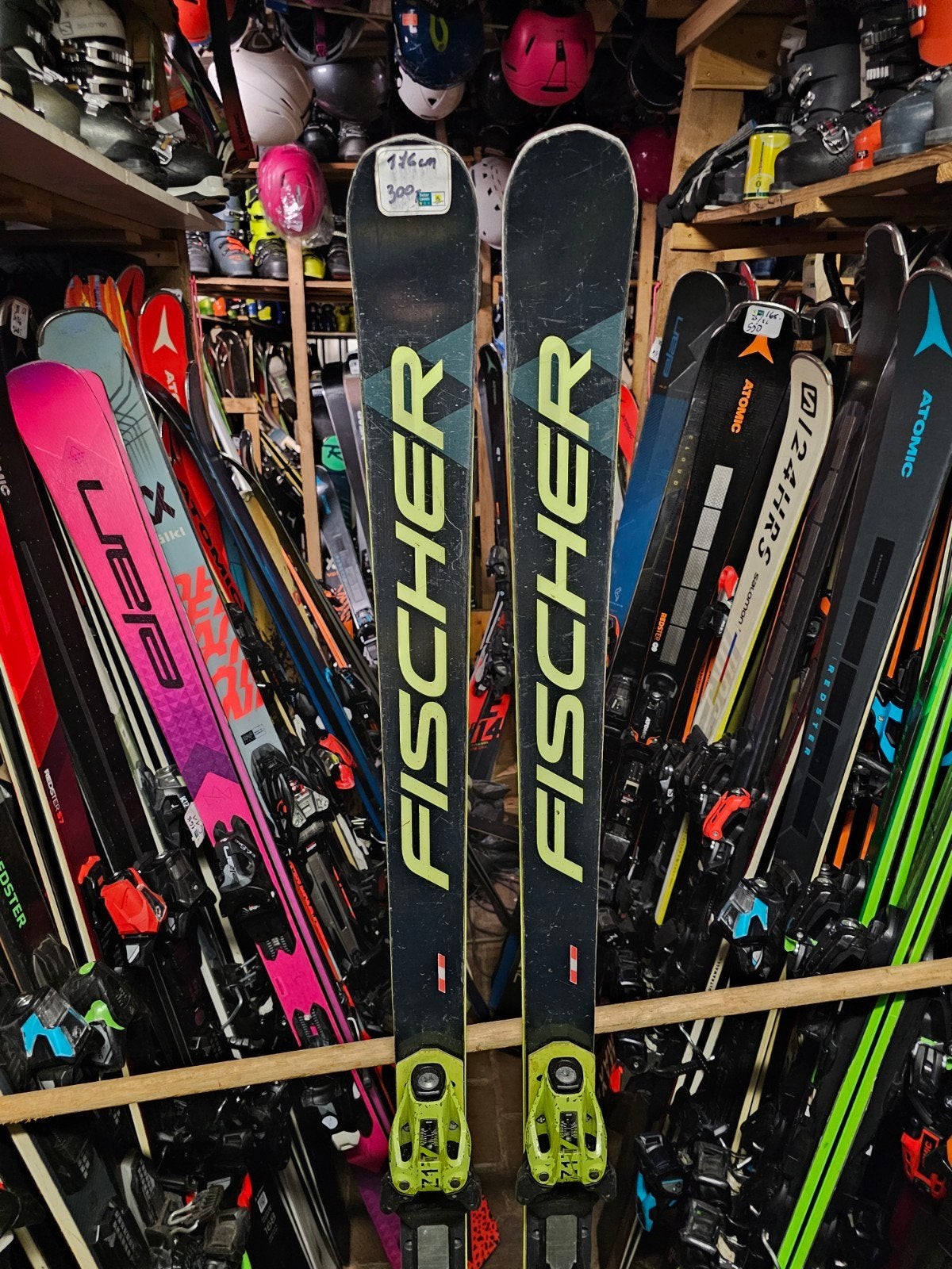 175cm FISCHER RC4 GS FIS R21 RACE PLATEN