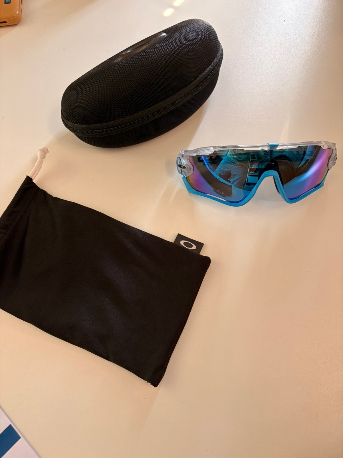 Nieuw Oakley jawbreaker sapphire, Ophalen of Verzenden, Zo goed als nieuw, Oakley