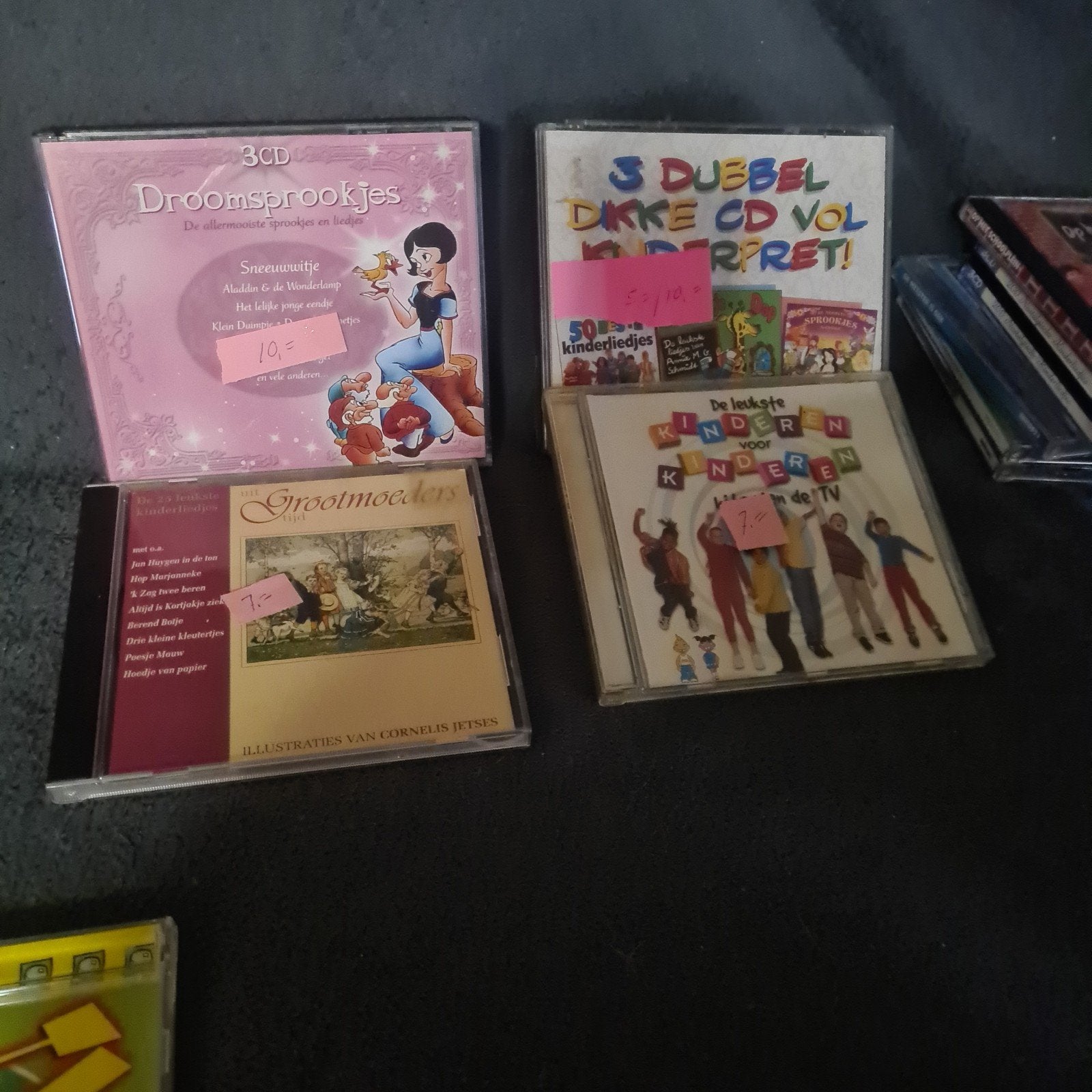 K3 CD's: Mamase!, Tele-Romeo, Parels - Kinderliedjes, Gebruikt, Met bonustracks, 6 tot 9 jaar, Ophalen of Verzenden