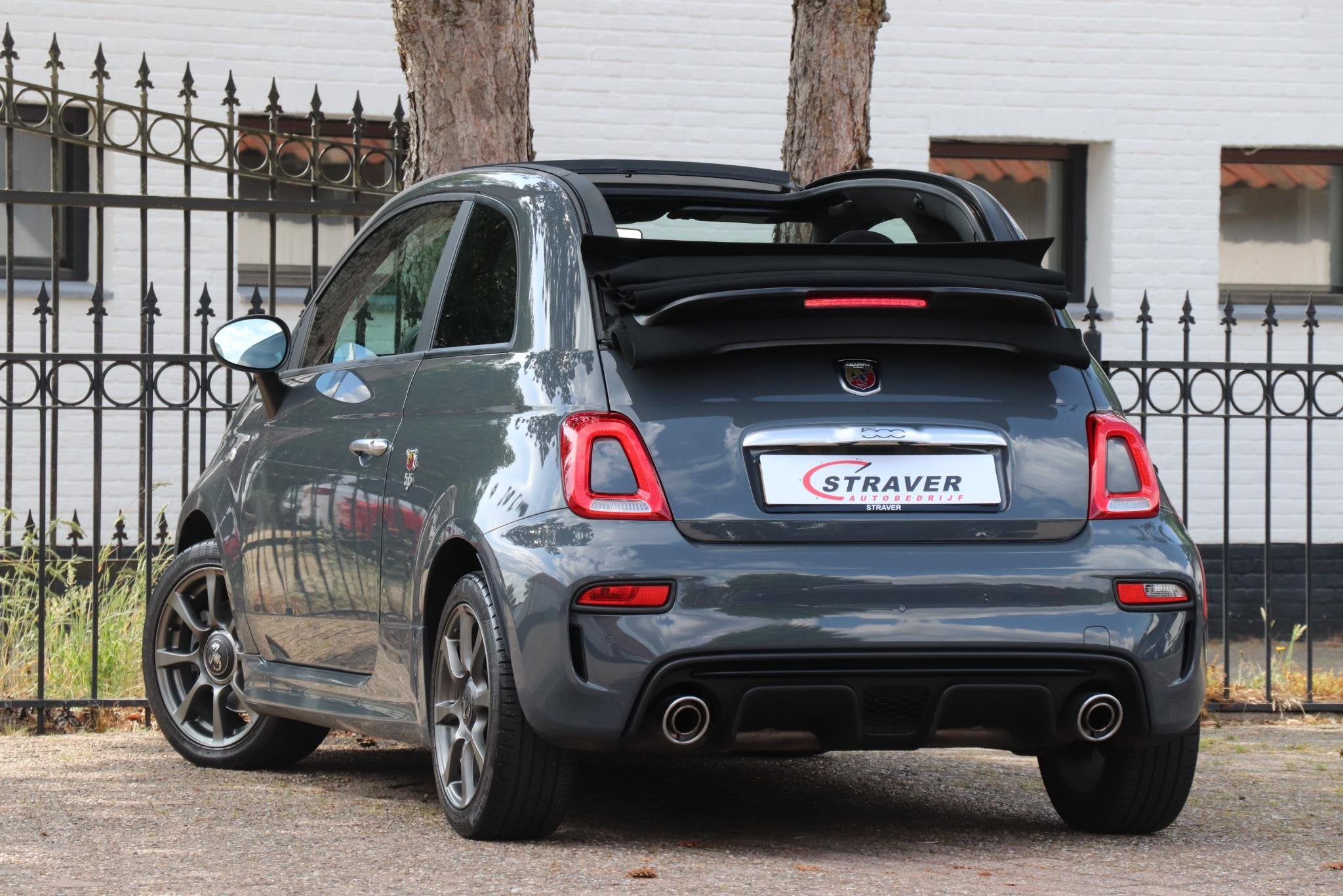 Fiat 500 C 1.4 T-Jet Abarth 595, Auto's, Voorwielaandrijving, Stof, Gebruikt, Euro 6