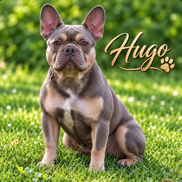 FRANSE BULLDOG DEKREU HUGO ISABELLA & TAN  MET STAMBOOM, Fokker | Hobbymatig, Reu, 1 tot 2 jaar, Buitenland