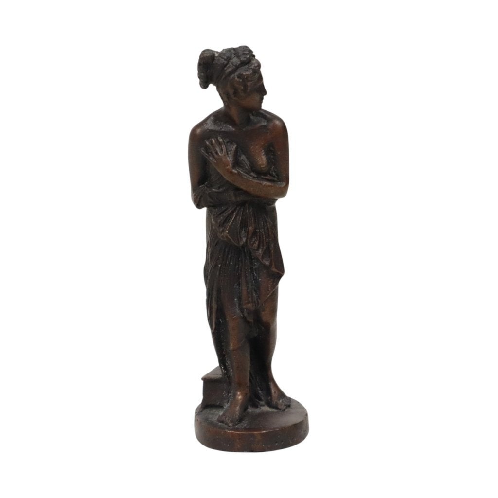 Naar Canova Venus Italica Miniatuur Reproductie In Brons, Ophalen of Verzenden, Gebruikt, Mens