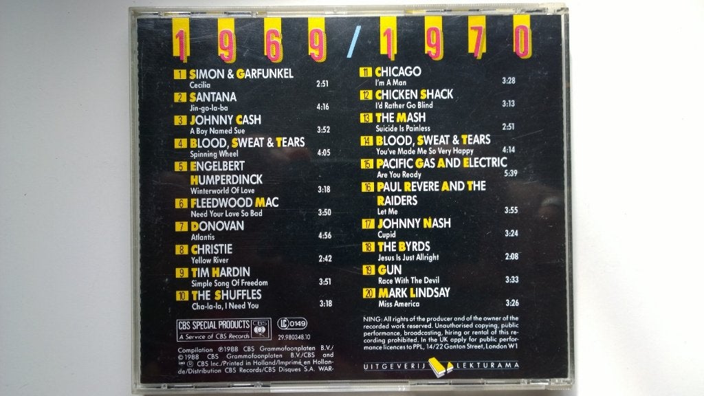 25 Jaar Popmuziek 1969-1970, Ophalen of Verzenden, Zo goed als nieuw, Pop, Album