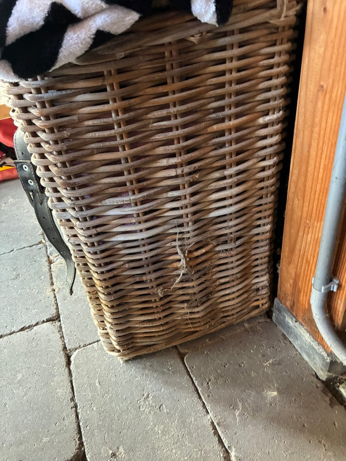 Wasmand riet, Ophalen of Verzenden, Gebruikt