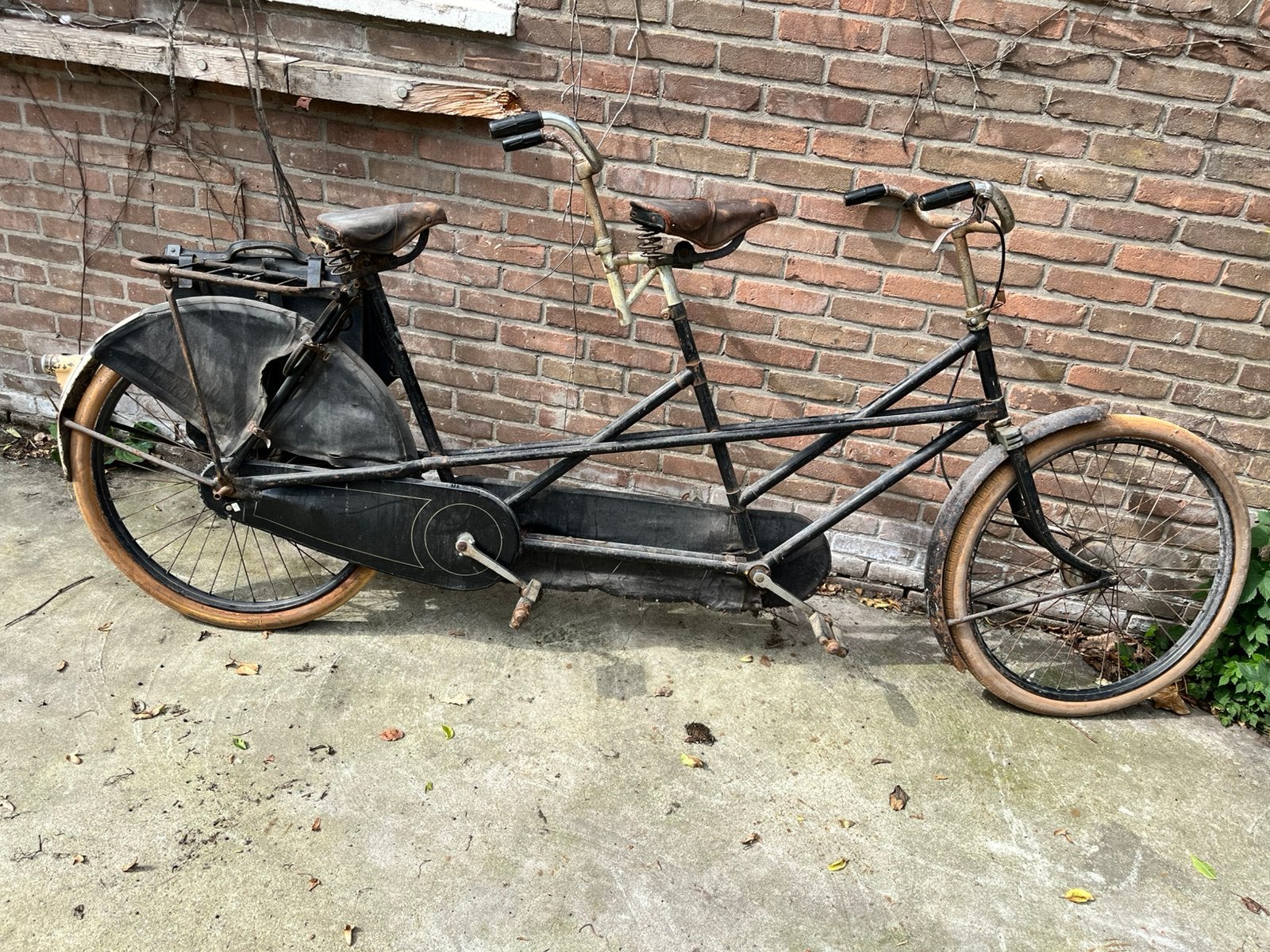Tandem fiets, 55 cm of meer, Ophalen, Zo goed als nieuw, Minder dan 10 versnellingen