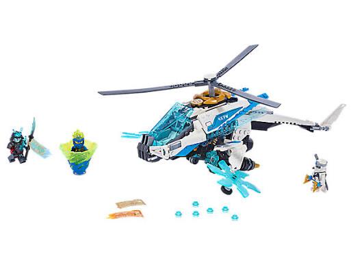 Lego Ninjago 70673 Shuricopter, Gebruikt, Lego, Ophalen of Verzenden, Compleet
