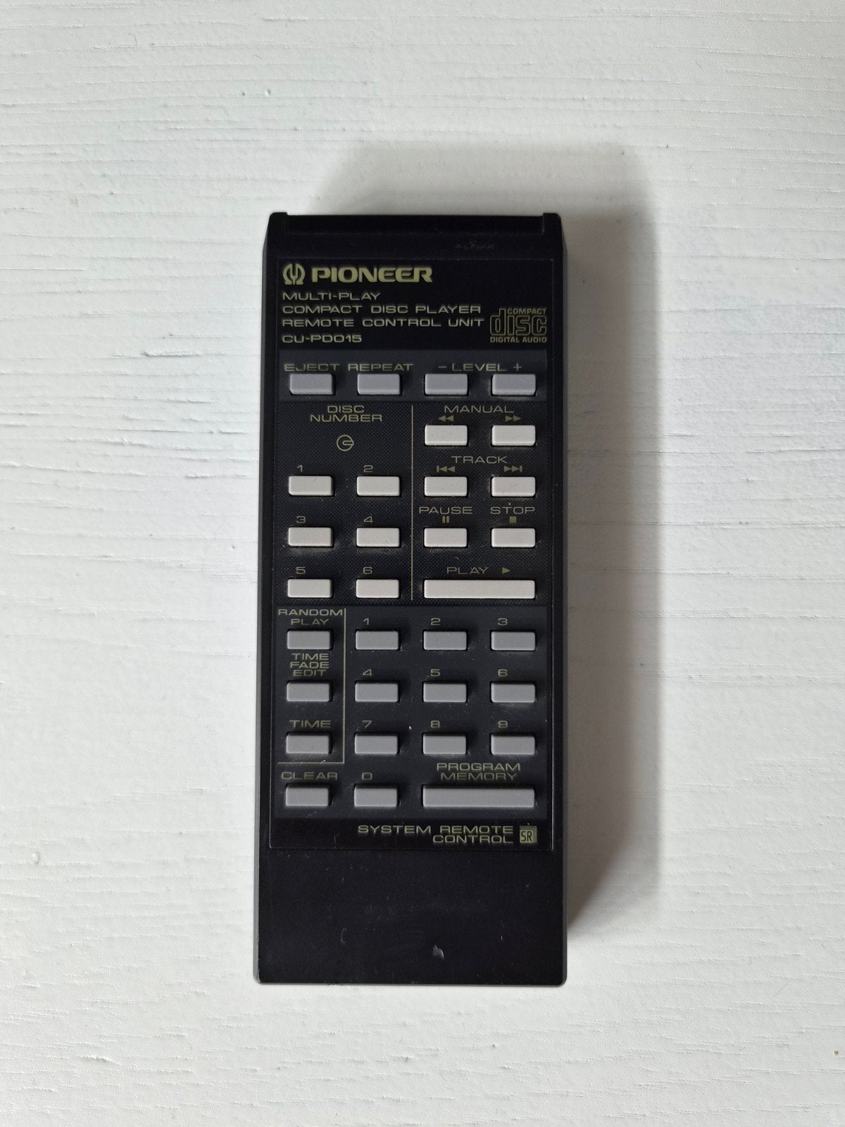 Pioneer CU-PD015 afstandsbediening, Ophalen, Gebruikt, Origineel