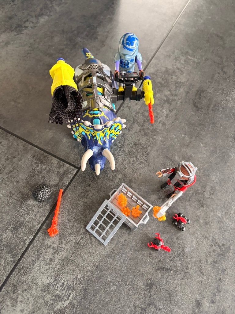 Playmobil 70627 Dino Rise Triceratops compleet, Complete set, Ophalen of Verzenden, Zo goed als nieuw, Figuren
