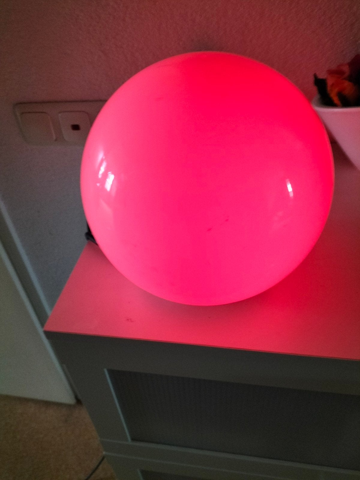 Kleurende tafel bollamp, Ophalen of Verzenden