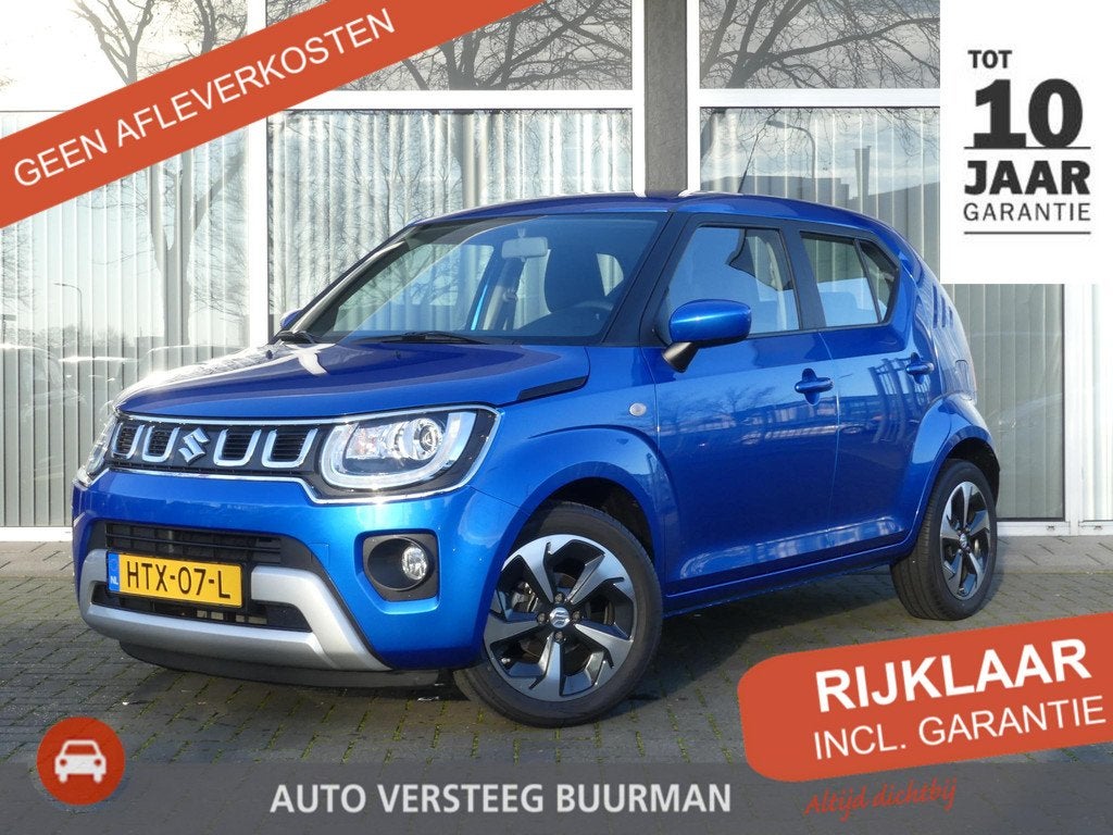 Suzuki Ignis 1.2 Smart Hybrid Comfort Airco, Bluetooth, Radi, Stof, Gebruikt, Euro 6, 4 cilinders