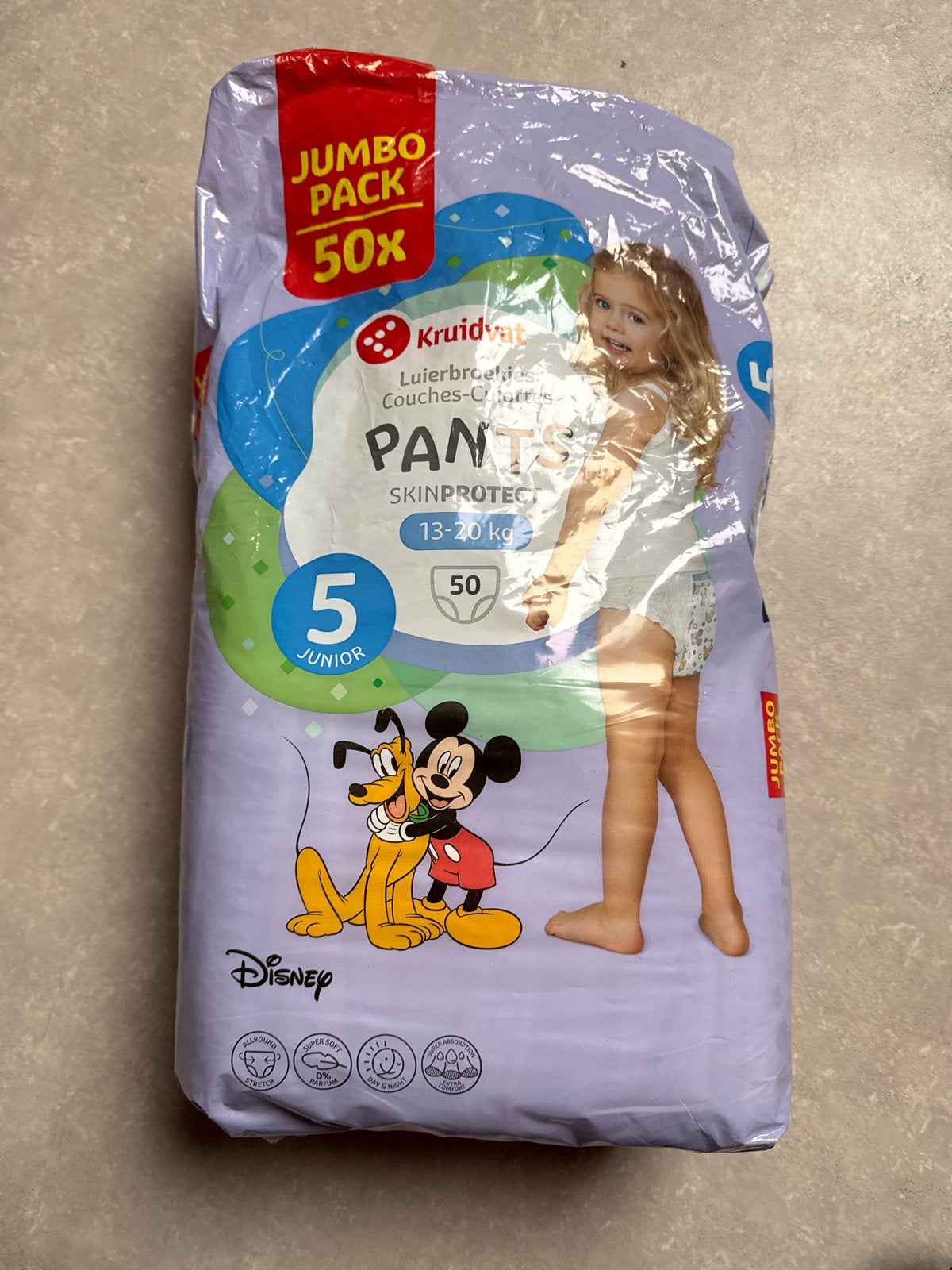 Kruidvat Luierbroekjes Pants Junior Maat 5 (29 stuks), Ophalen, Zo goed als nieuw