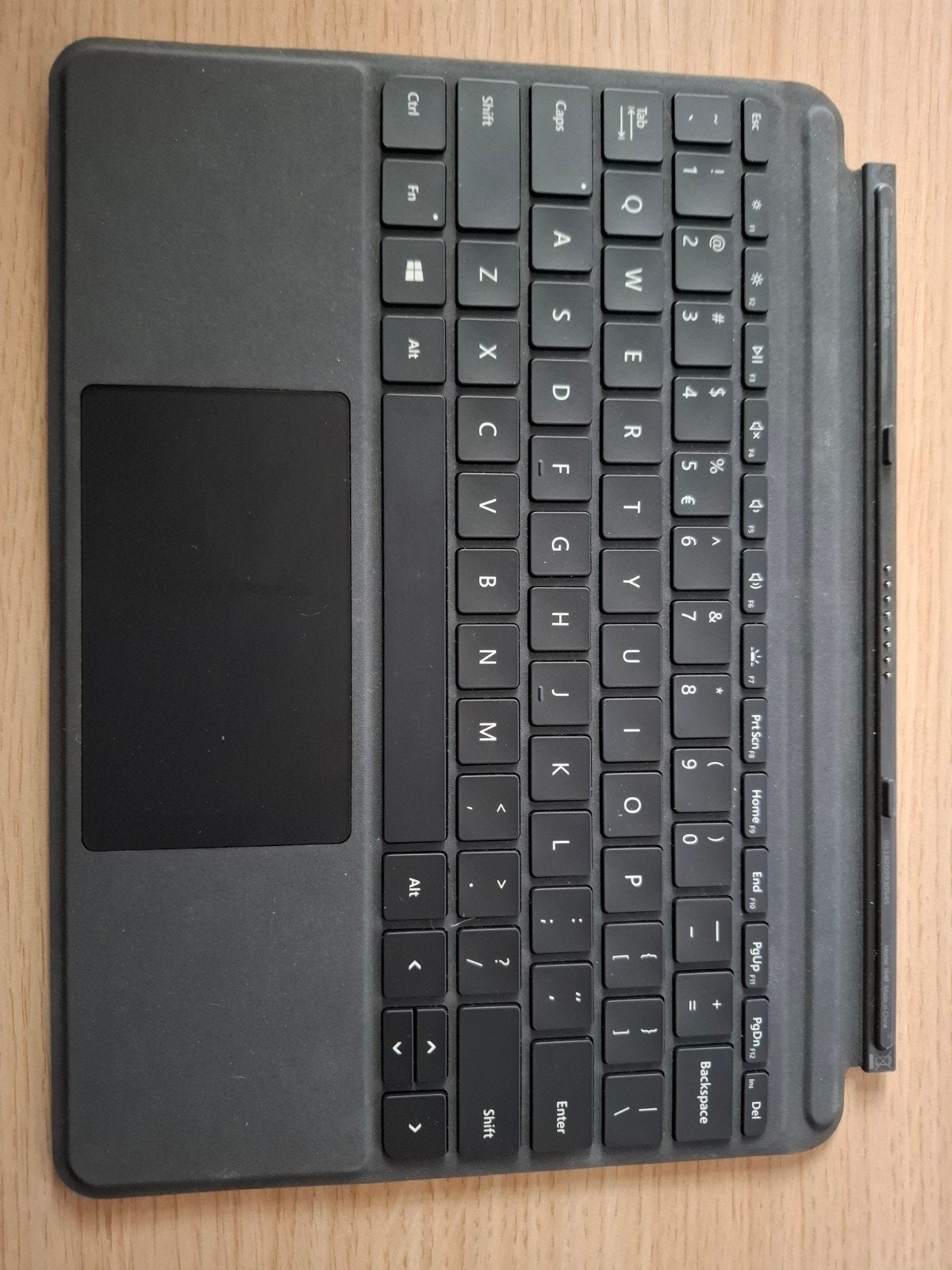 Microsoft Surface Go Type Cover Toetsenbord - Zwart, Computers en Software, 10 inch, Gebruikt, Ophalen of Verzenden, 16 GB
