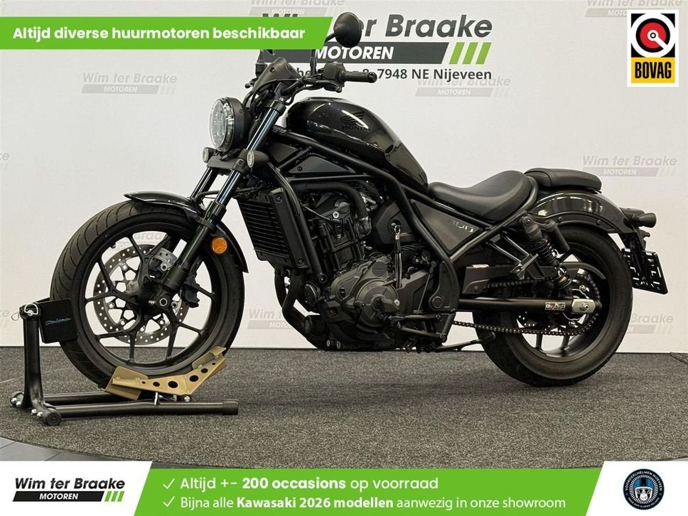 Honda CMX 1100 Rebel ABS (bj 2024) 5,534 km, Motoren, 2 cilinders, HONDA, Bedrijf, Onbekend