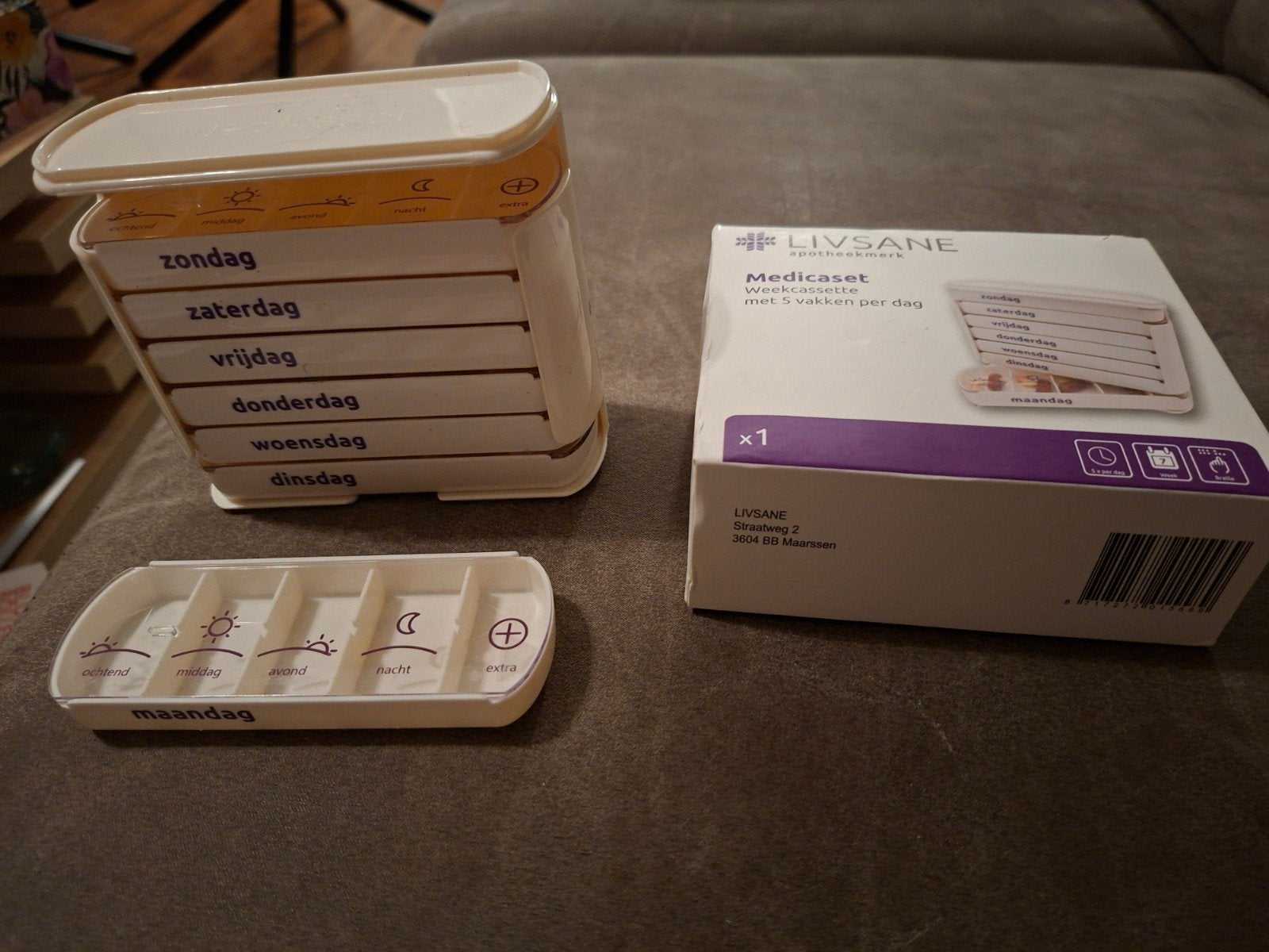 medicatie cassette, Diversen, Verpleegmiddelen, Ophalen of Verzenden, Nieuw