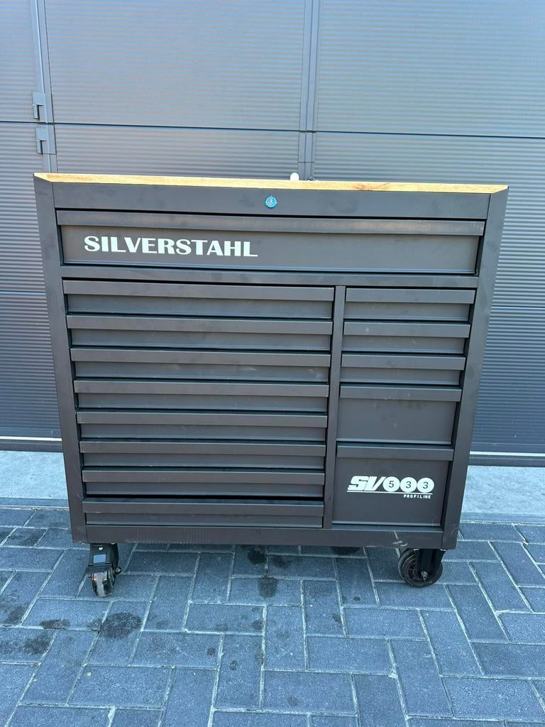 Silverstahl SV533 Profi Line Gereedschapswagen – 344-Delig, Ophalen, Nieuw