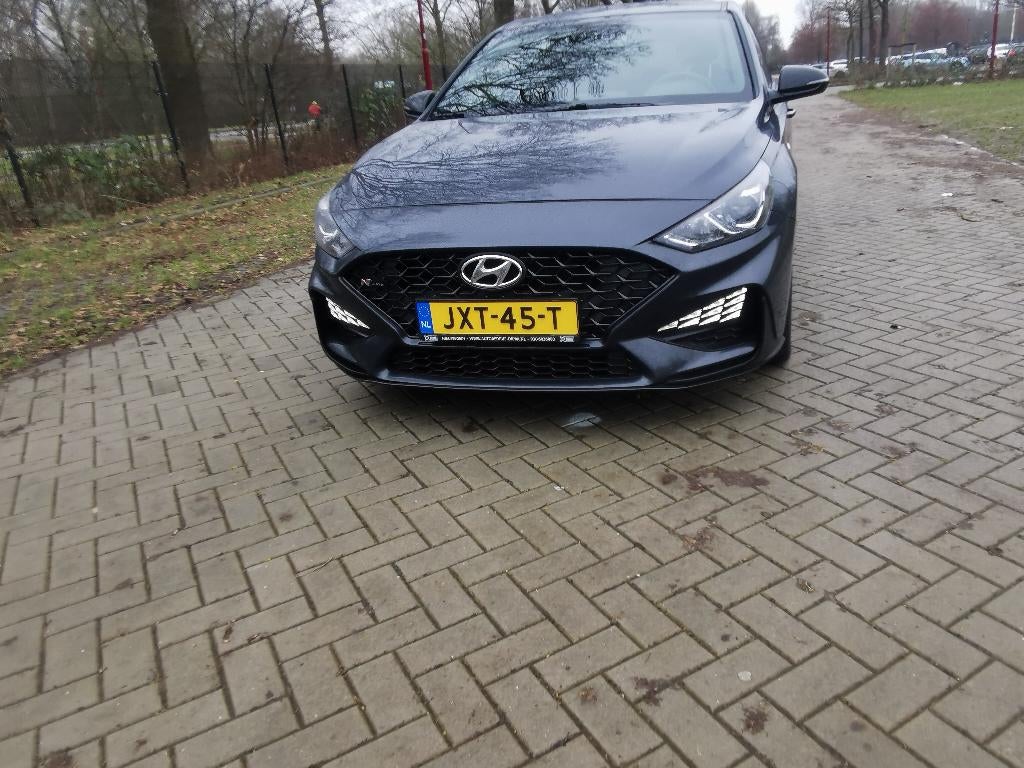 Hyundai i30 N-line 1.0 T-gdi 120pk 2022 Grijs, Auto's, Voorwielaandrijving, 1254 kg, Stof, Euro 6