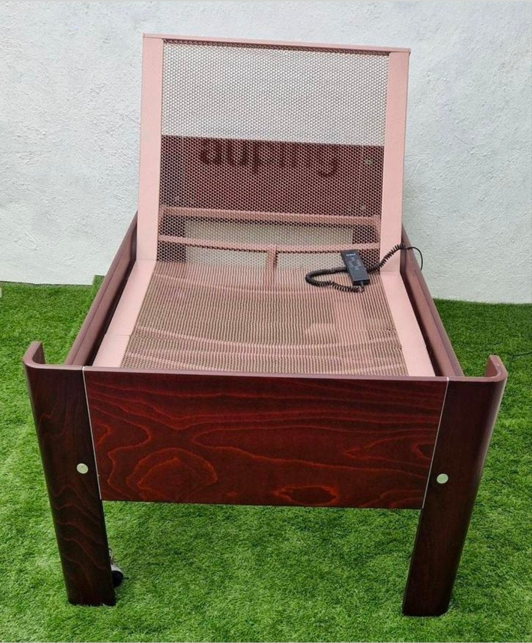 Auping Auronde Bed 90x200cm 48cm Hoog Auping Auronde bed 90, Ophalen, Verstelbaar, 90 cm, Eenpersoons
