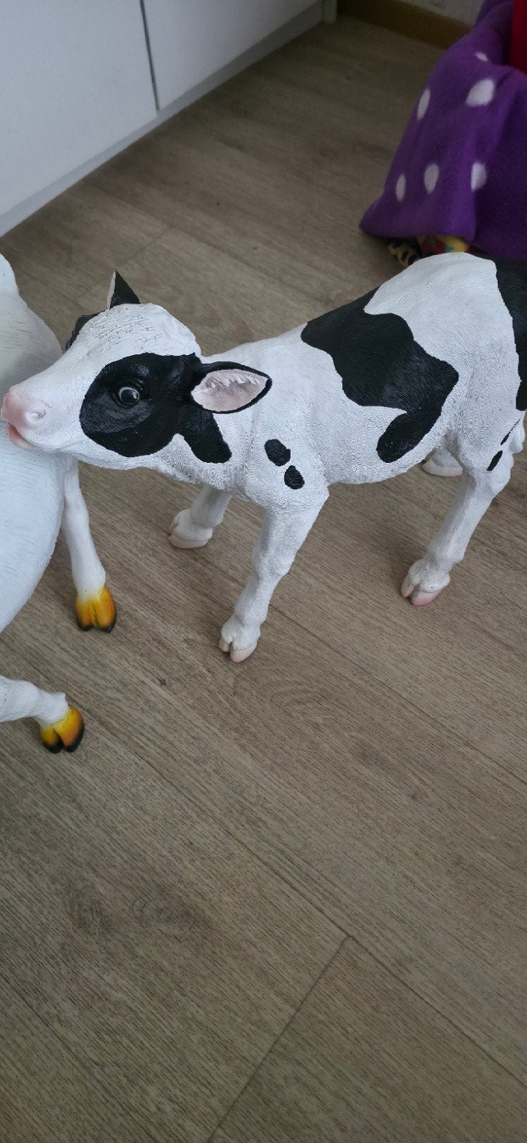 schattig koetje kan in tuin of bij kerstboom, Ophalen of Verzenden, Nieuw