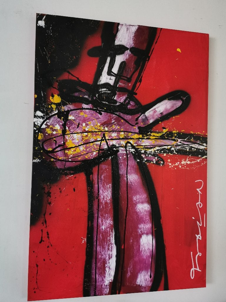 Purple Haze (herman Brood)  Met Certificaat Fabian, Ophalen