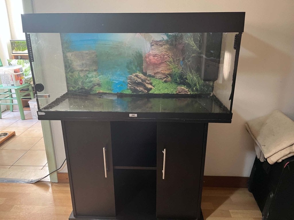 SPOTPRIJS , AQUARIUM JUWEL 1 METER, Dieren en Toebehoren, Ophalen, Gebruikt, Leeg aquarium, Juwel