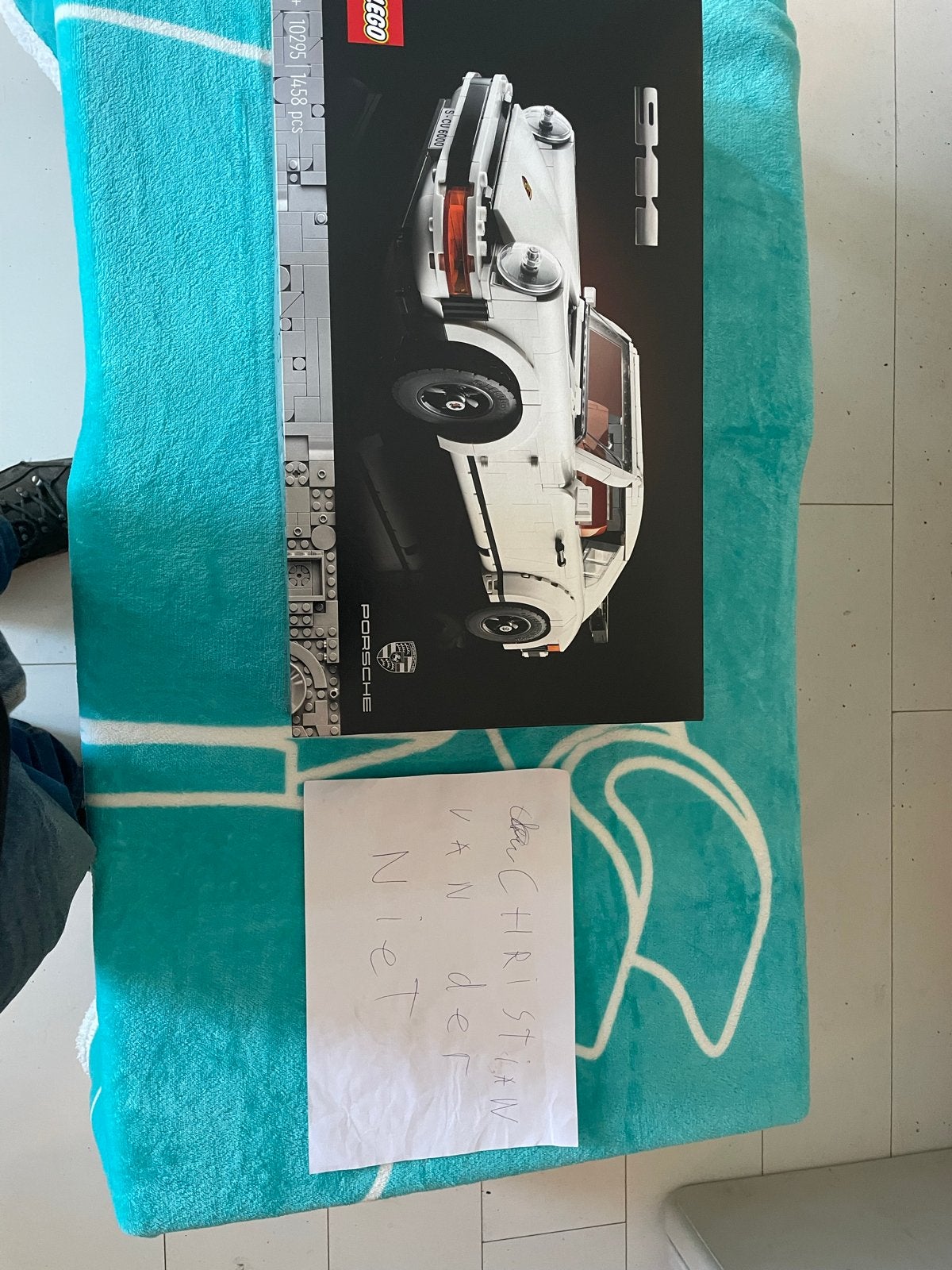 Lego 10295 Porsche 911 Targa/Turbo - Nieuw in doos, Lego, Nieuw, Ophalen of Verzenden, Ongeopend/sealed
