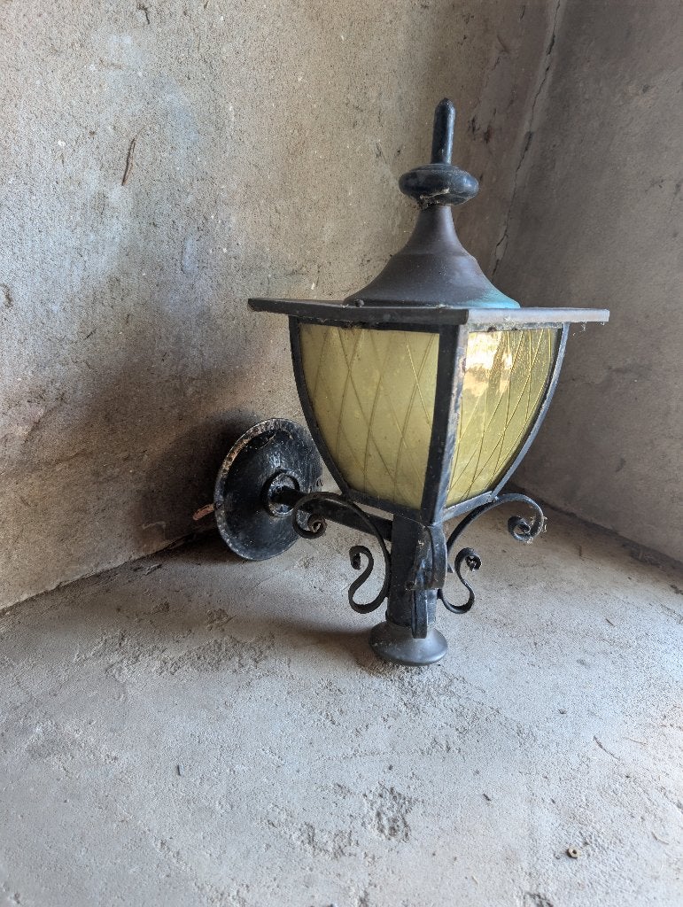 Buitenlamp, Ophalen
