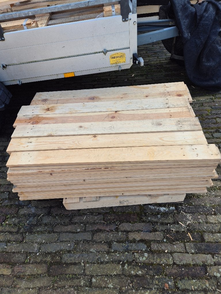 Hout, Doe-het-zelf en Verbouw, Hout en Planken, Ophalen, Nieuw, Plank, 50 mm of meer