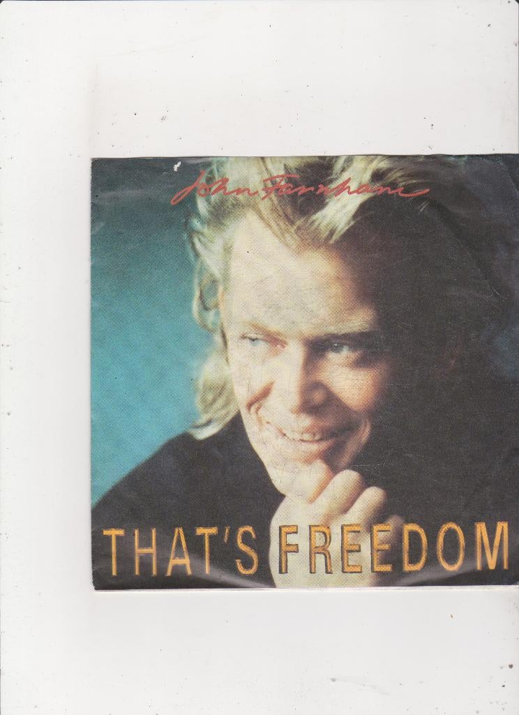 7" Single John Farnham - That's freedom, Ophalen of Verzenden, Gebruikt