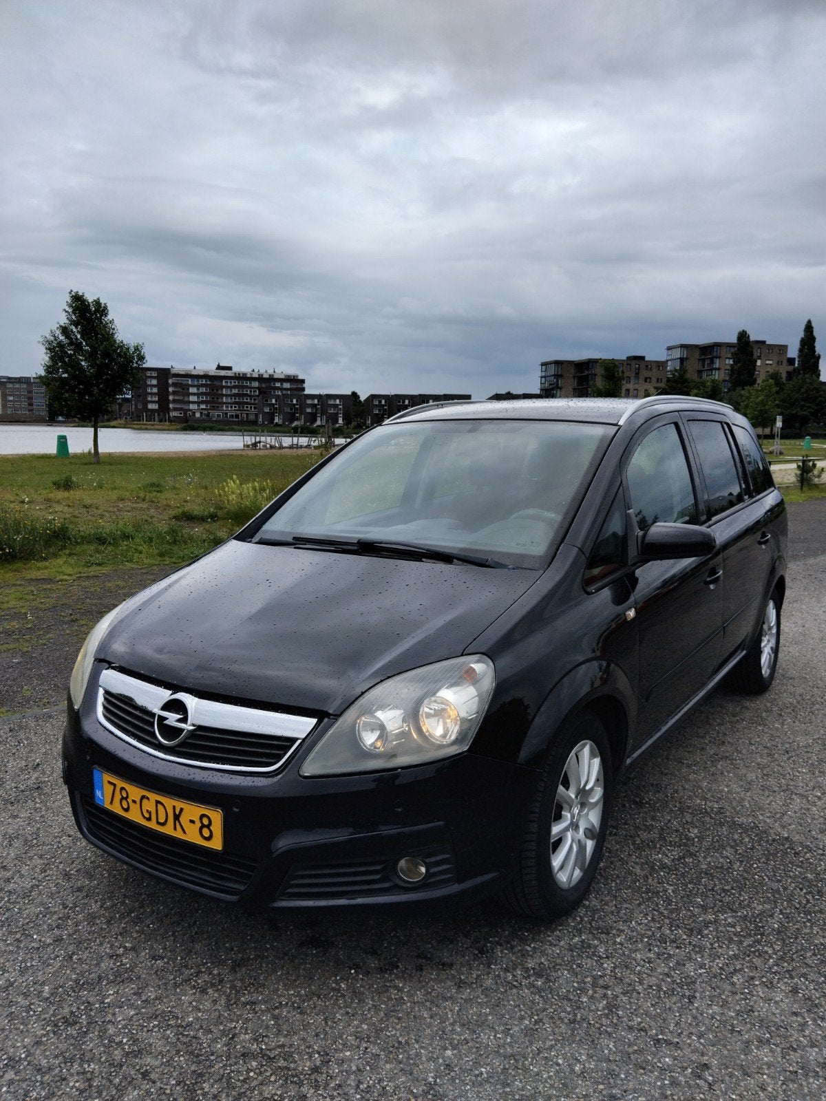Opel Zafira  7P Airco Cruise Control  Export, Auto's, Opel, Voorwielaandrijving, 4 cilinders, 7 stoelen, Zwart