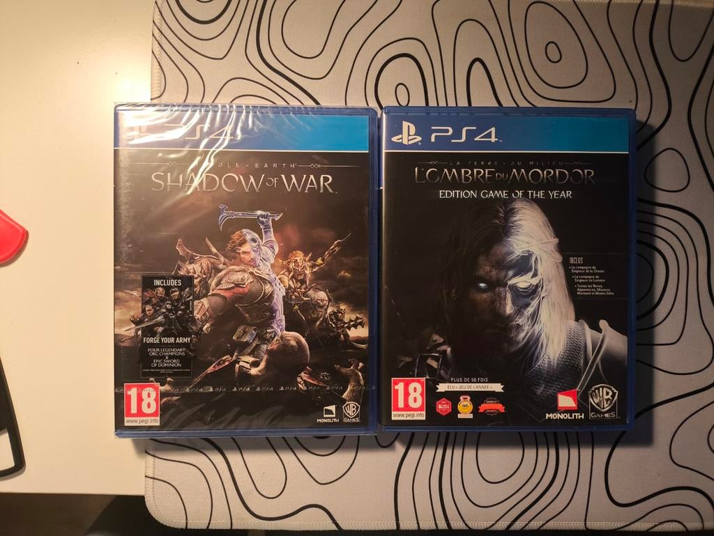 Shadow of War & Shadow of Mordor PS4, Spelcomputers en Games, Ophalen of Verzenden