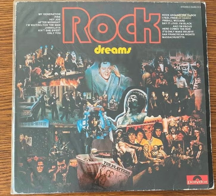 LP Rock Dreams, Cd's en Dvd's, Vinyl | Rock, Ophalen of Verzenden, Zo goed als nieuw, 12 inch, Poprock